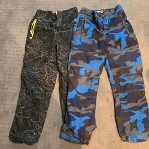 Mini Boden lined cargo pants size 12